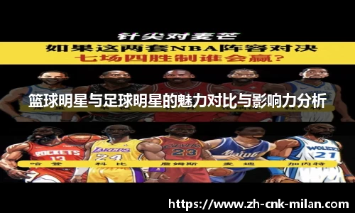 篮球明星与足球明星的魅力对比与影响力分析